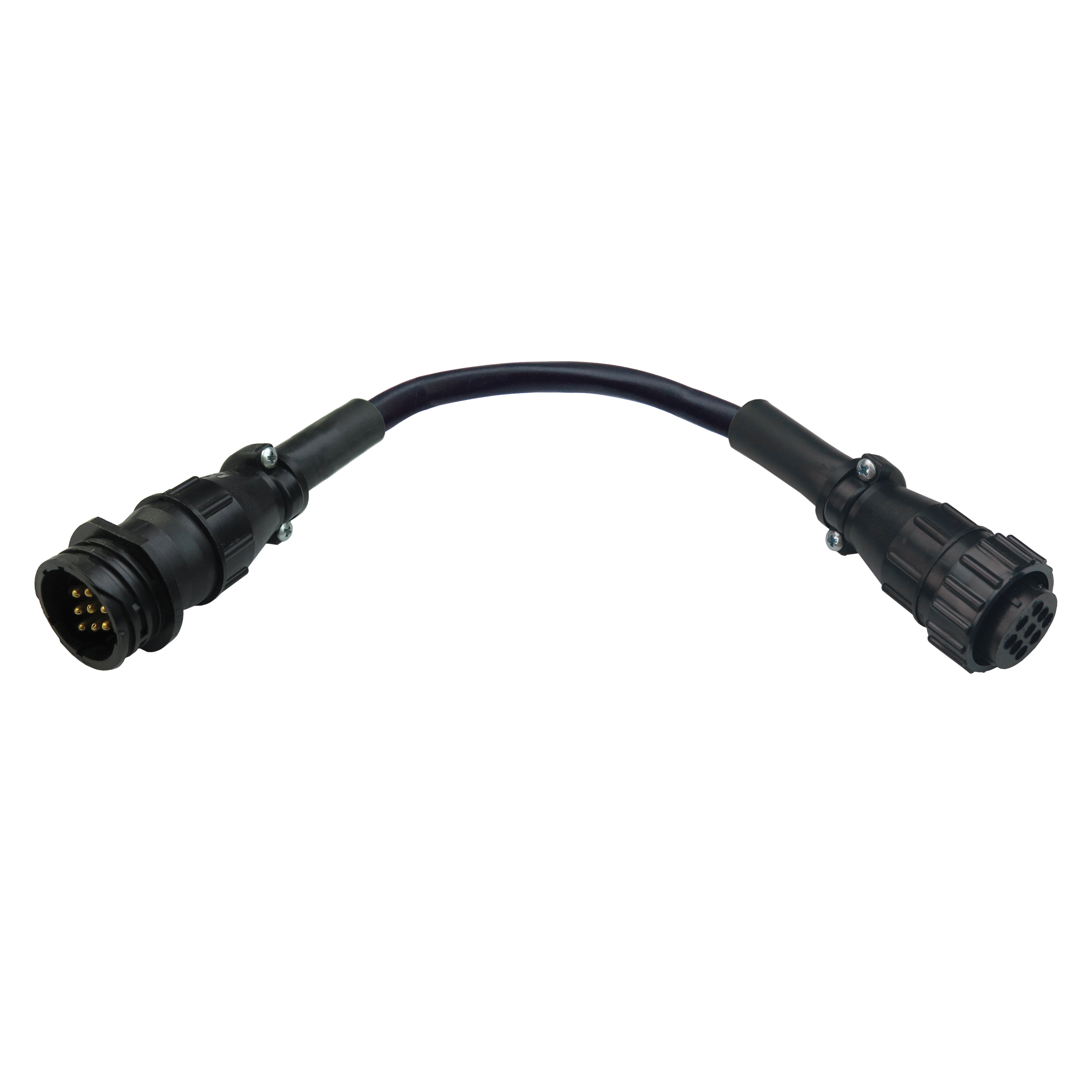 (04) 9 Pin AMP Extension Cable
